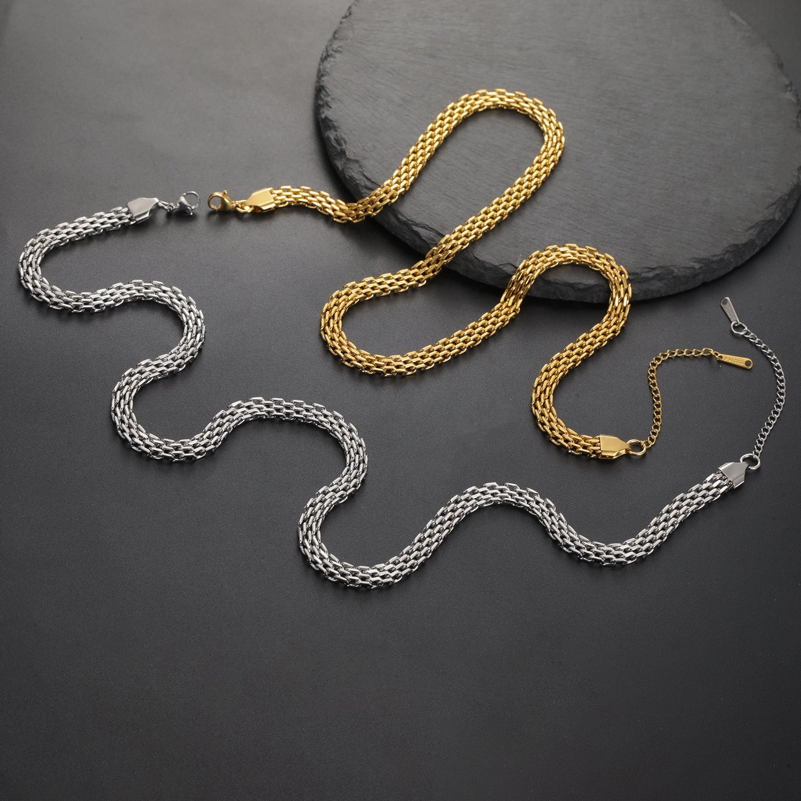 Wholesale Stainless Steel Mesh Necklace