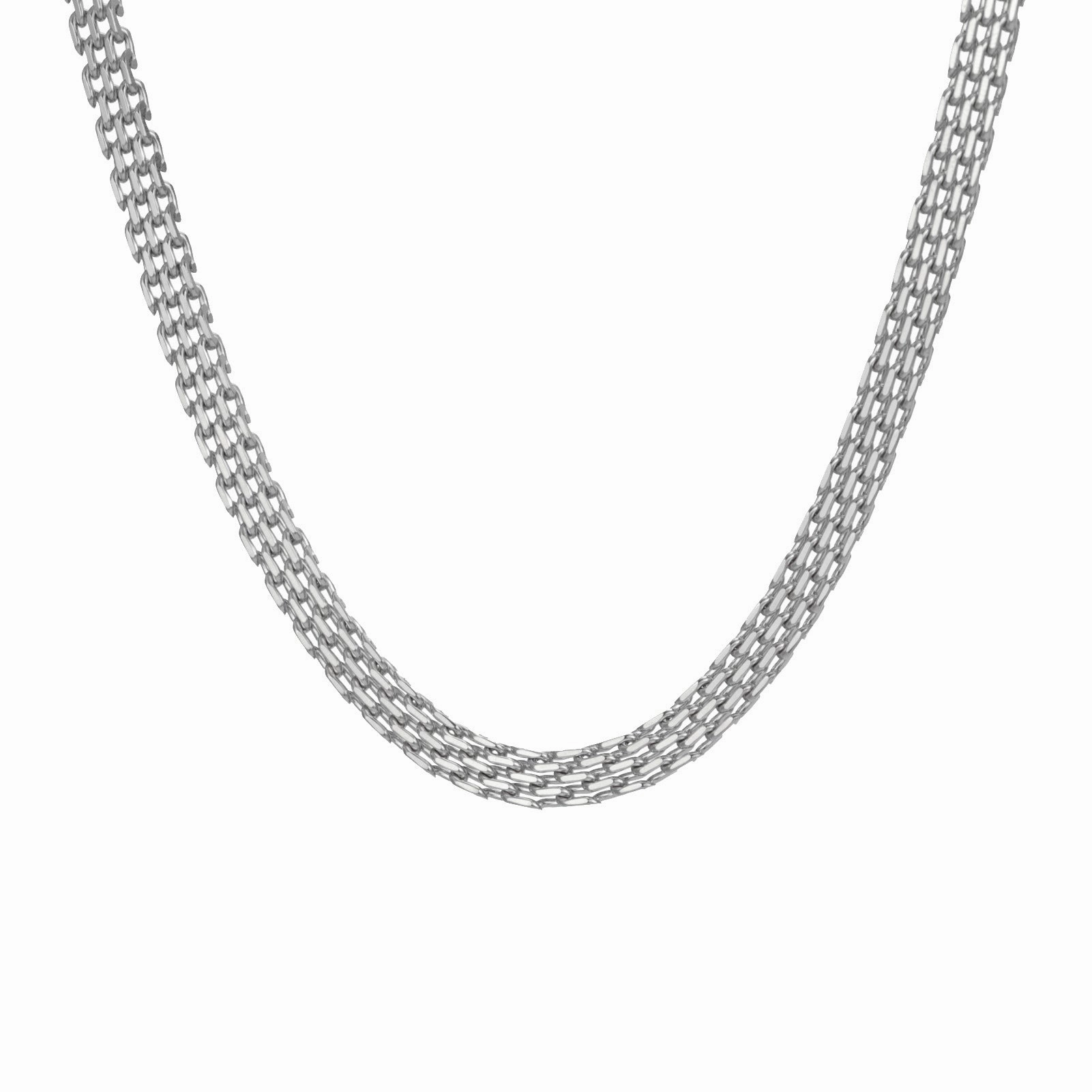 Wholesale Stainless Steel Mesh Necklace
