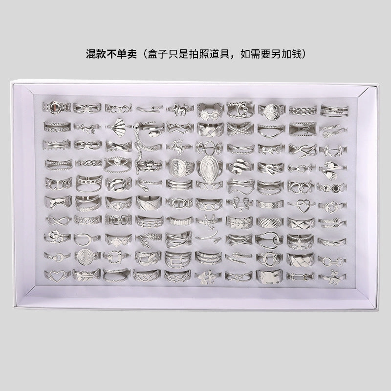 Wholesale Stainless Steel Open Adjustable Ring