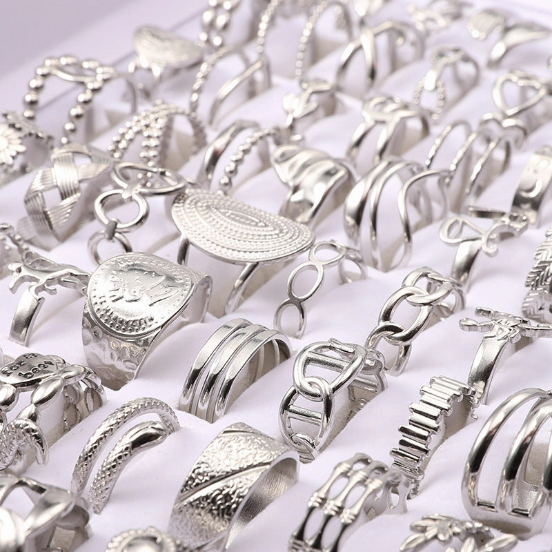 Wholesale Stainless Steel Open Adjustable Ring