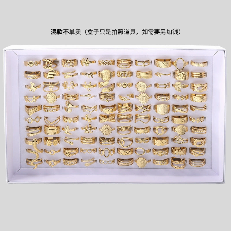 Wholesale Stainless Steel Open Adjustable Ring