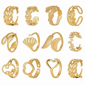 Wholesale Stainless Steel Open Ring