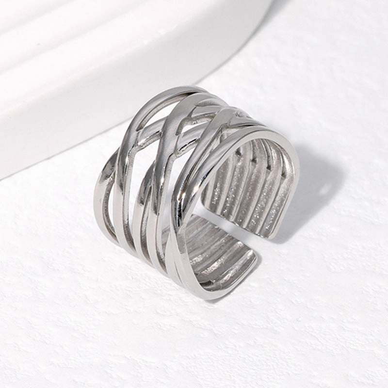 Wholesale Stainless Steel Opening Adjustable Ring