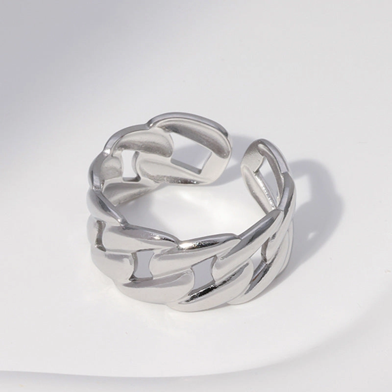 Wholesale Stainless Steel Opening Adjustable Ring