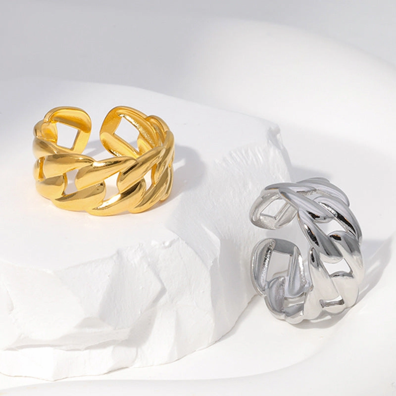 Wholesale Stainless Steel Opening Adjustable Ring