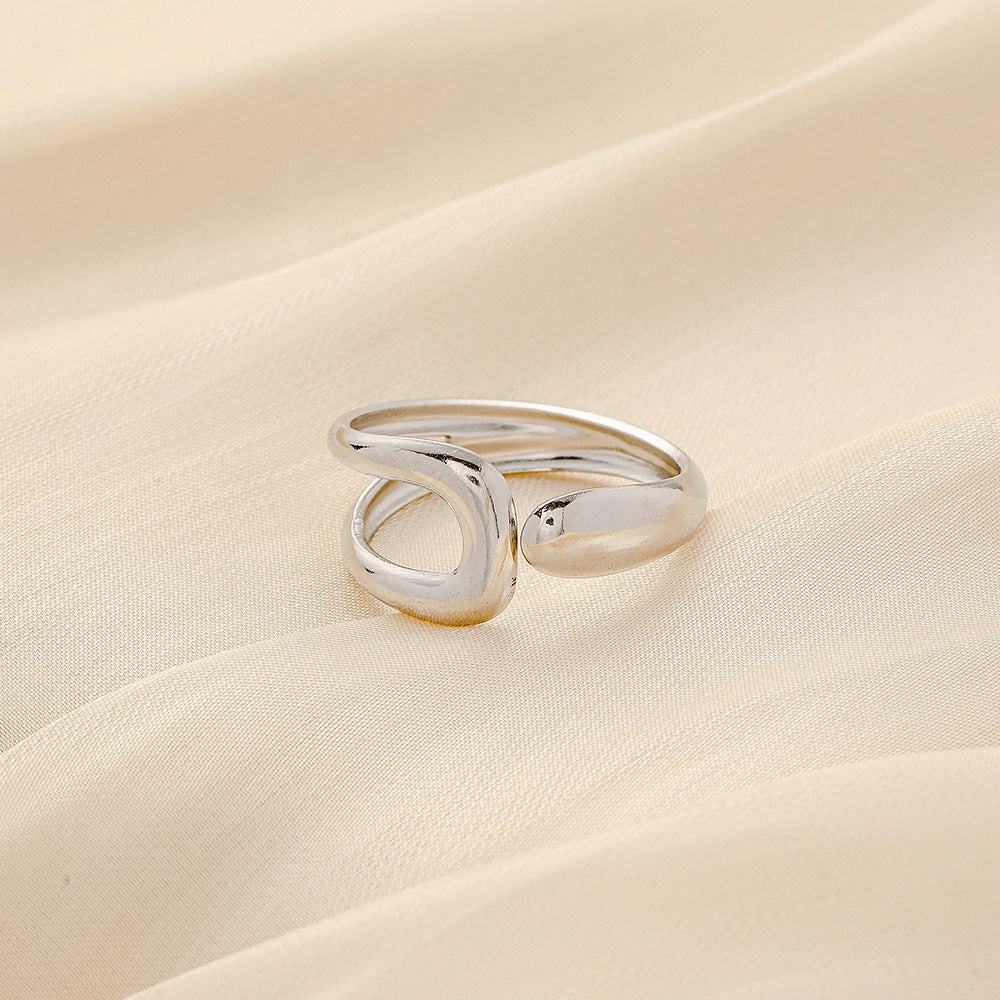 Wholesale Stainless Steel Opening Line Adjustable Ring