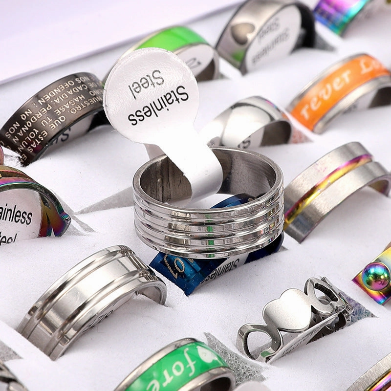 Wholesale Stainless Steel Rings