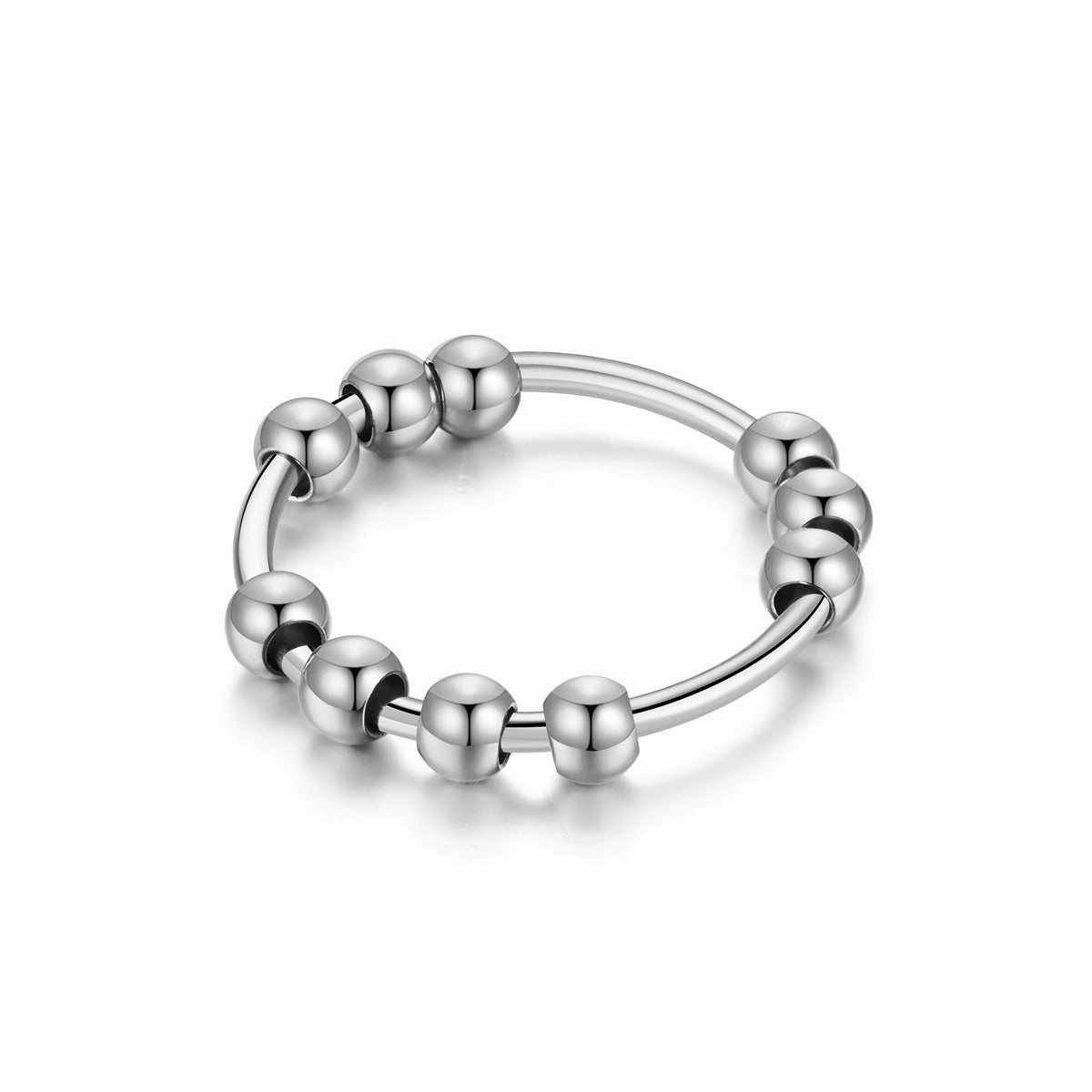Wholesale Stainless Steel Turnable Decompression Ring
