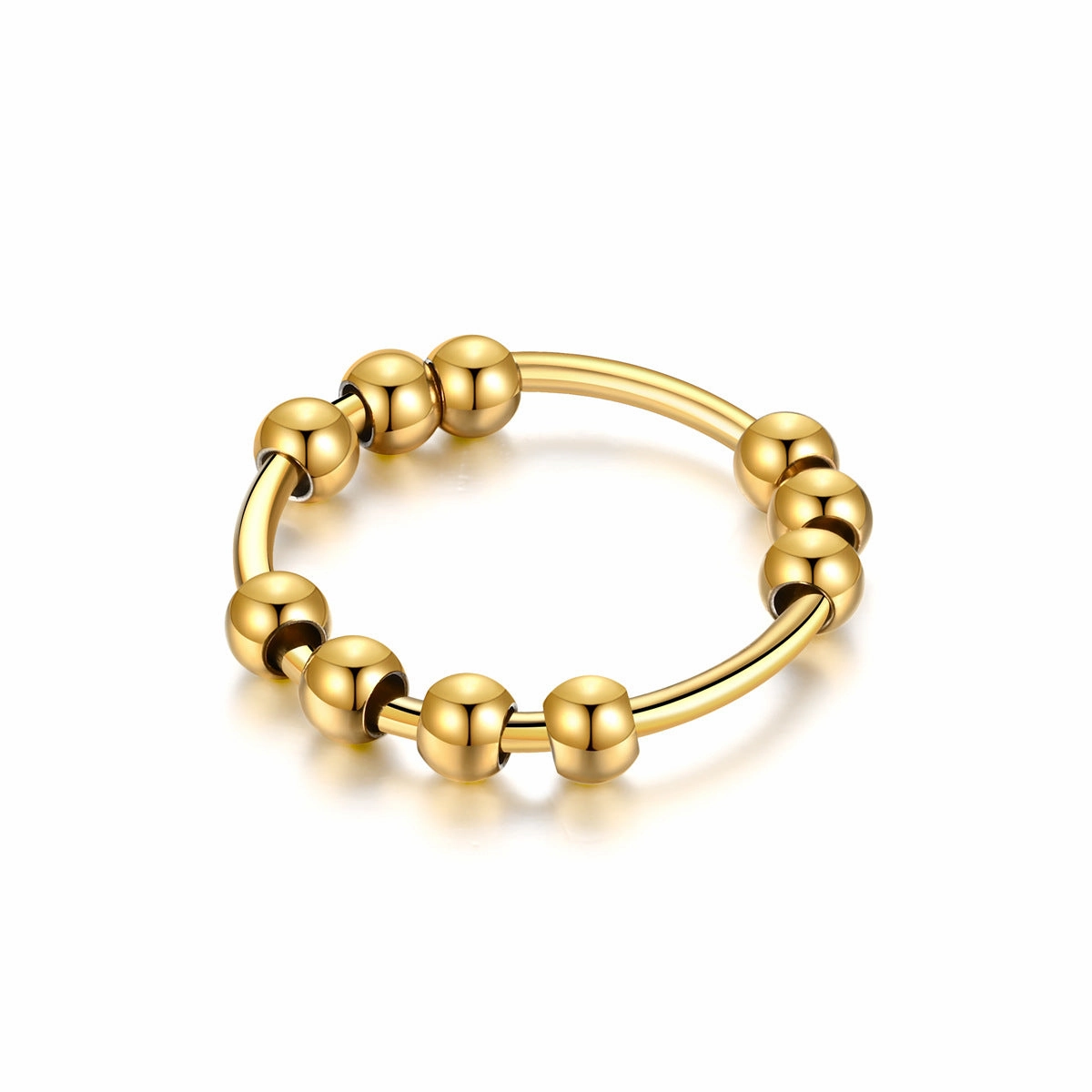 Wholesale Stainless Steel Turnable Decompression Ring