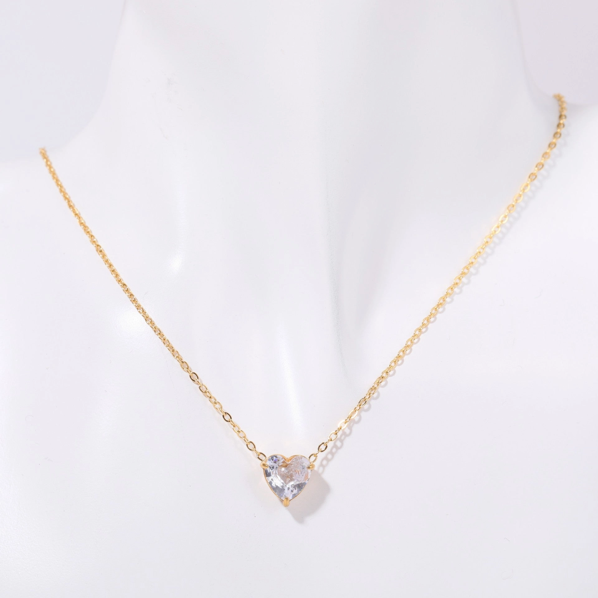 Wholesale Stainless Steel Twelve Birthday Stone Necklaces