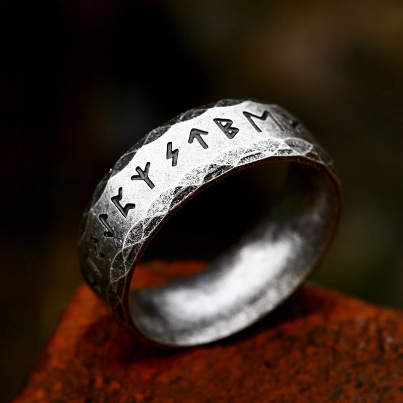 Wholesale Stainless Steel Vintage Simple Rings
