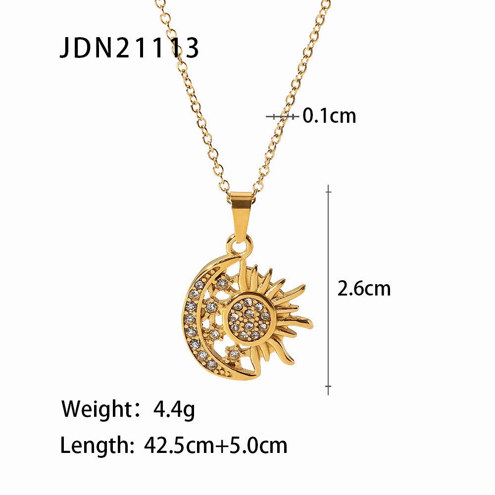 Wholesale Stainless Steel Vintage Twist Necklaces