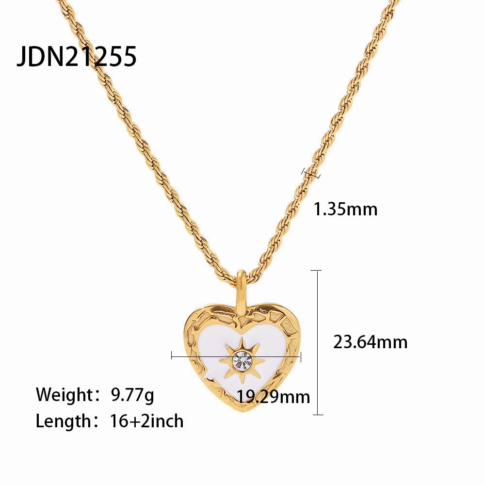 Wholesale Stainless Steel Vintage Twist Necklaces