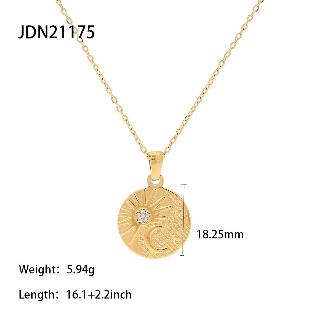 Wholesale Stainless Steel Vintage Twist Necklaces