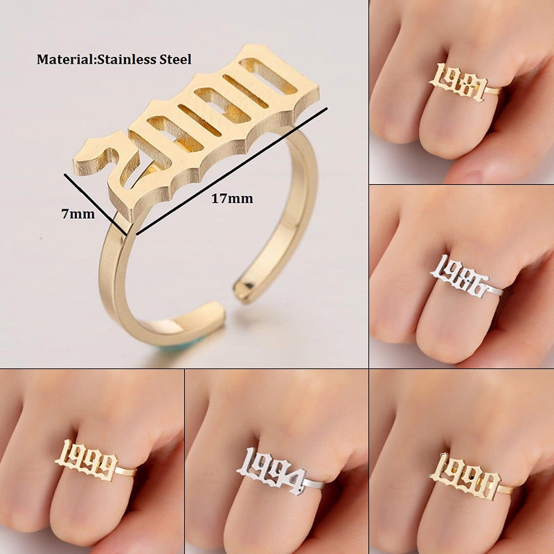 Wholesale Stainless Steel Vintage Vintage Rings