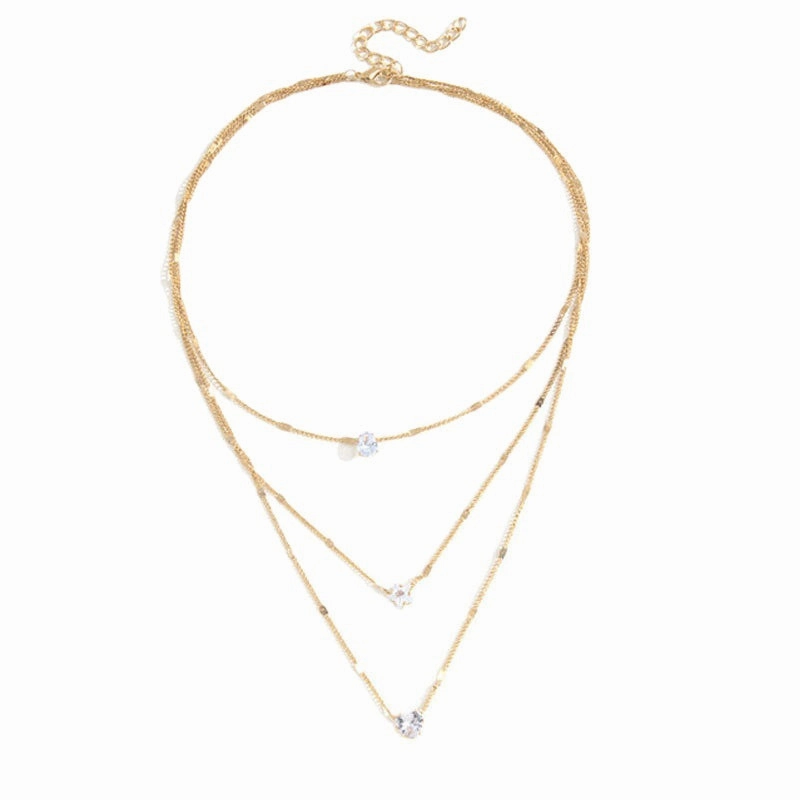 Wholesale Star Heart Metal Necklaces