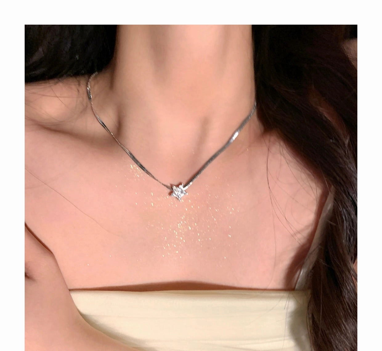 Wholesale Star Snake Alloy Necklaces