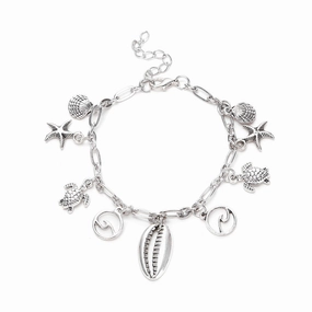 Wholesale Starfish Shell Alloy Bracelet