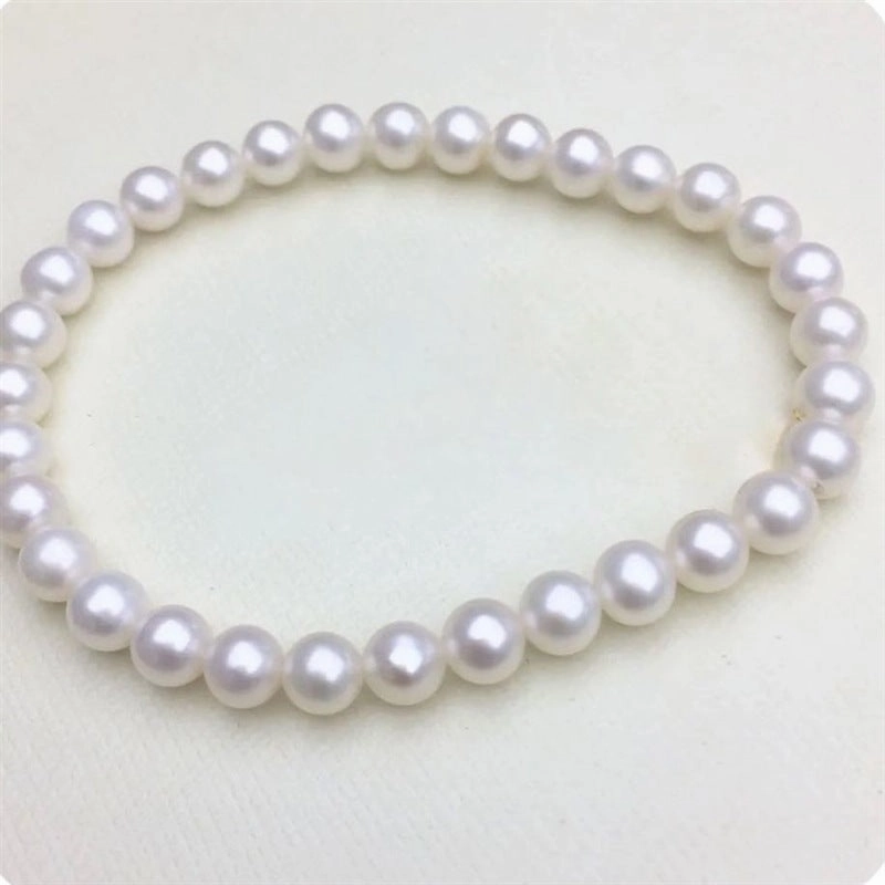 Wholesale Stars Double Layer Pearl Beaded Bracelet