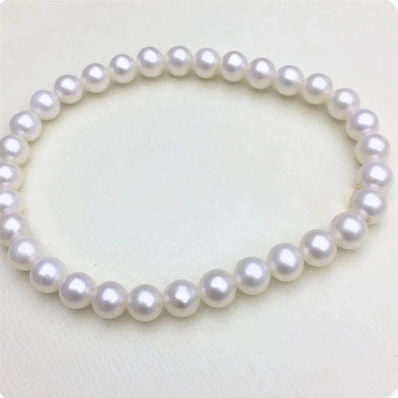 Wholesale Stars Double Layer Pearl Beaded Bracelet