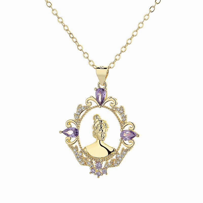Wholesale Statue of Liberty Crystal Stone Necklaces