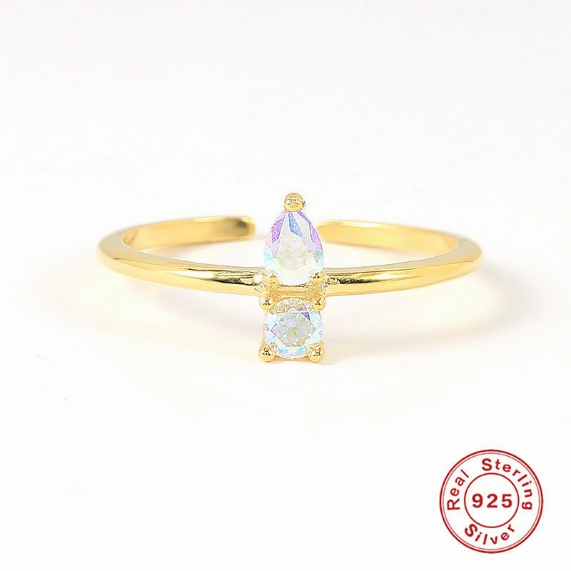 Wholesale Sterling Silver Heart Flower Rings