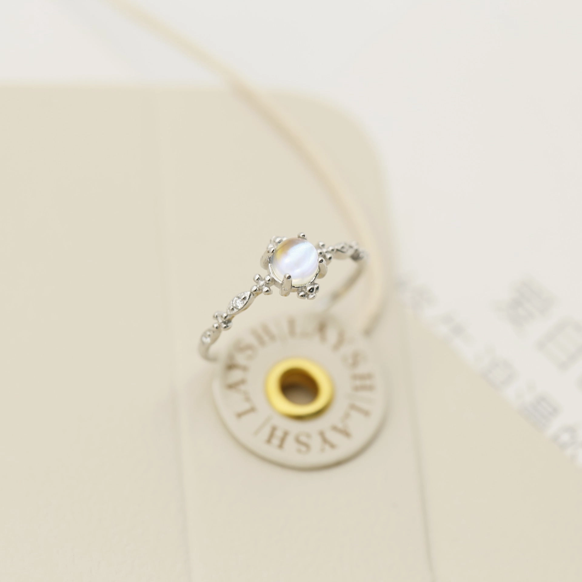 Wholesale Sterling Silver Moonstone Ring