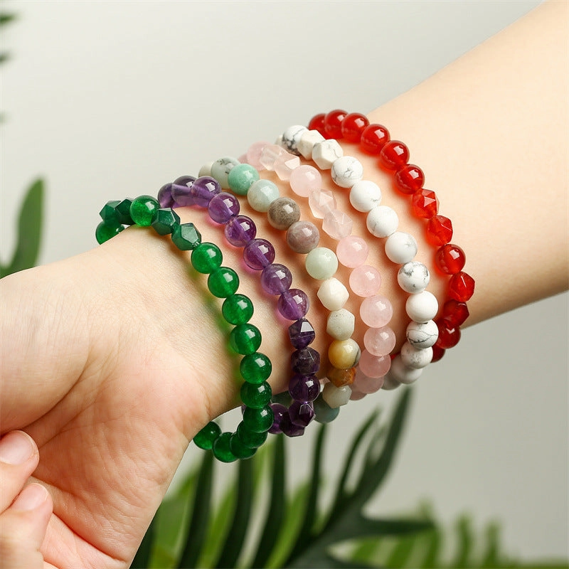 Wholesale Stretch Agate Bracelet
