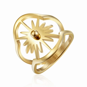 Wholesale Sun Evil Force Titanium Steel Ring