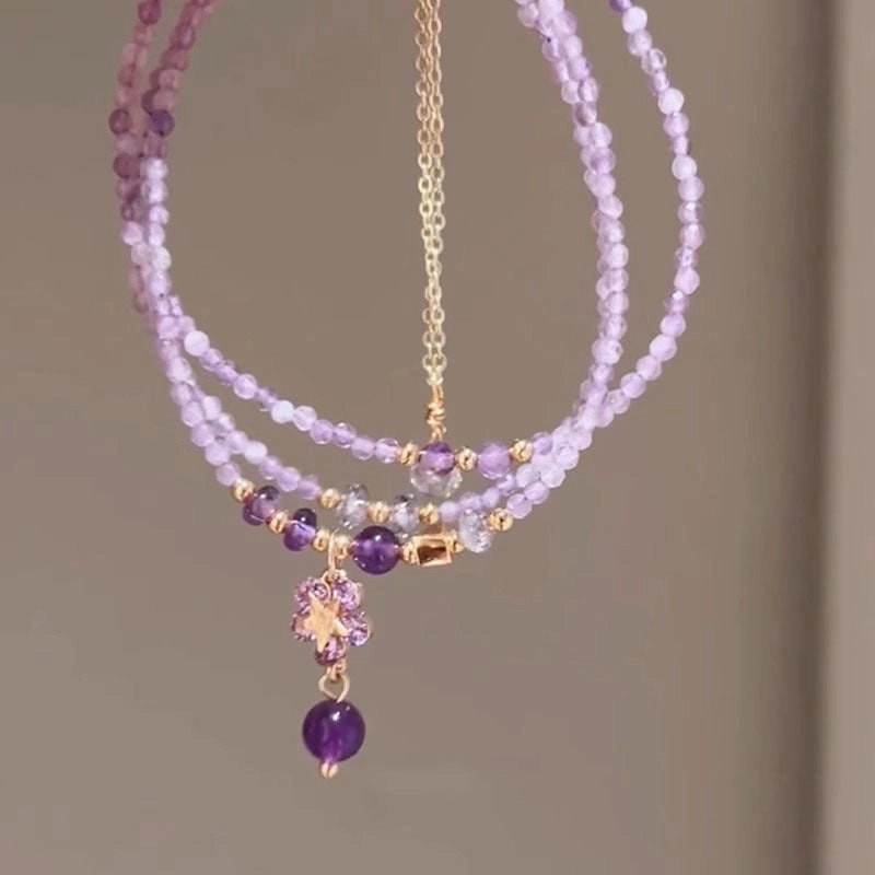 Wholesale Sweet Amethyst Stacking Bracelet