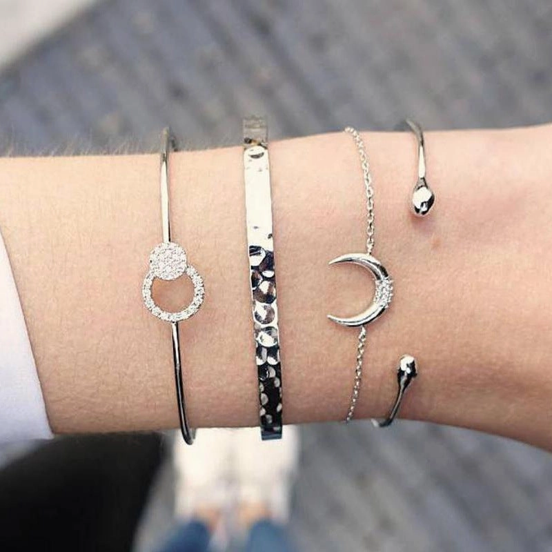 Wholesale Tassel Alphabet Beaded Turtle Woven Alloy Bracelet