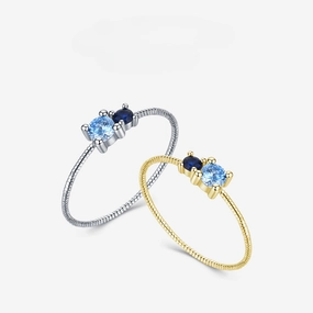 Wholesale Thin Diamond Silver Ring