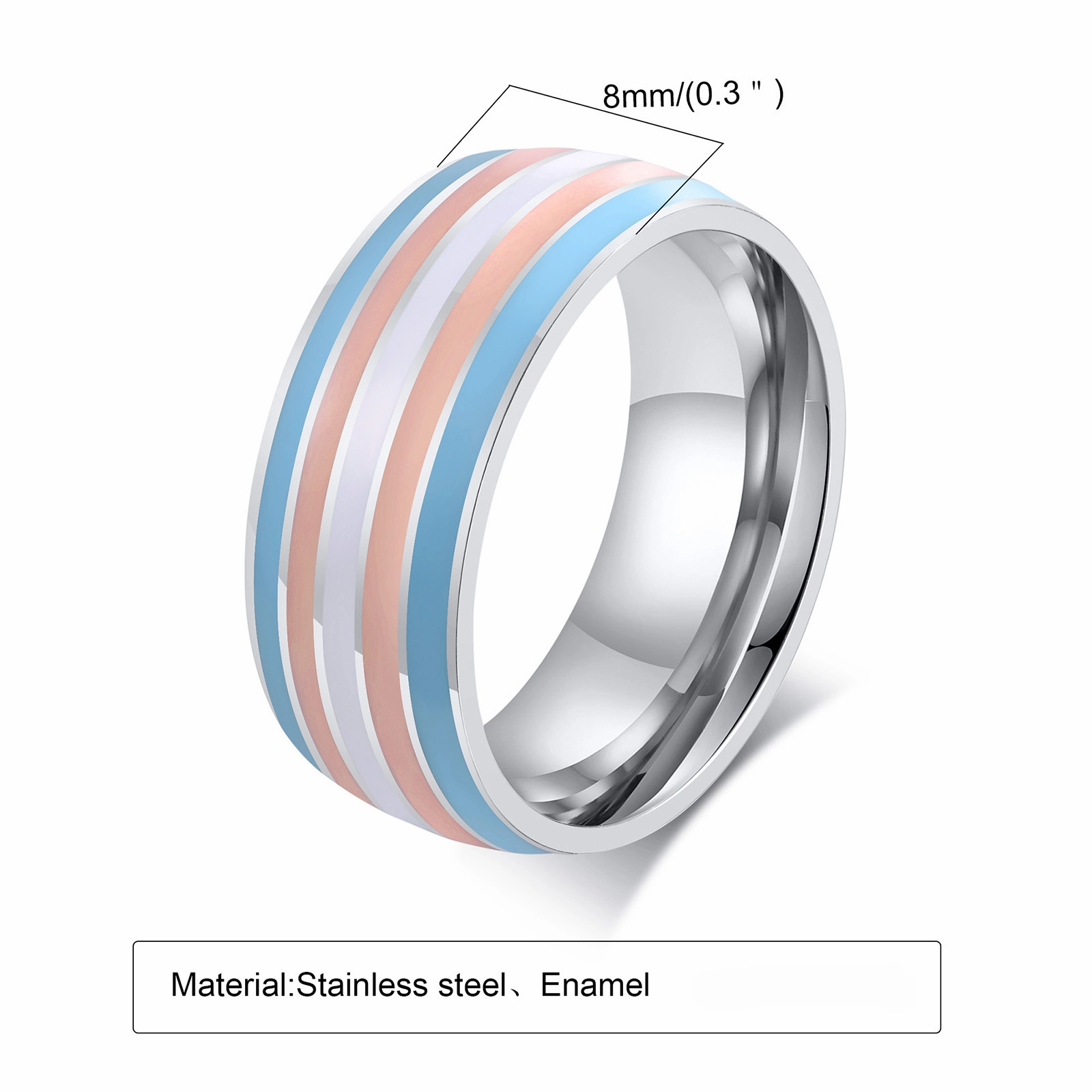 Wholesale Titanium Steel Bunting Ring