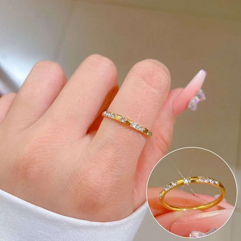 Wholesale Titanium Steel Cold Wind Rings