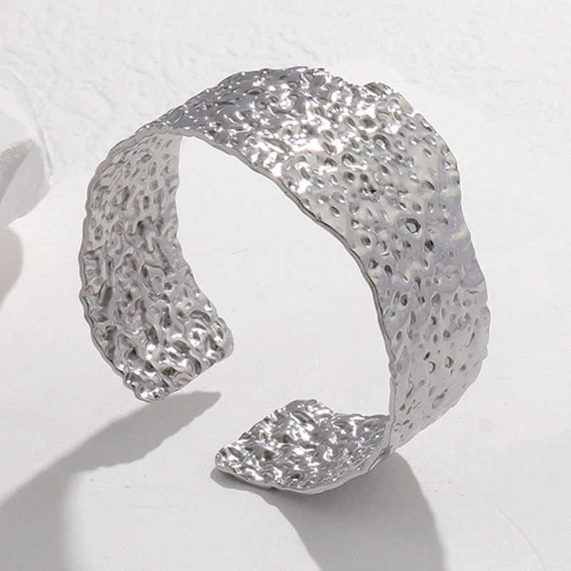 Wholesale Titanium Steel Colorfast Adjustable Stainless Steel Bracelet