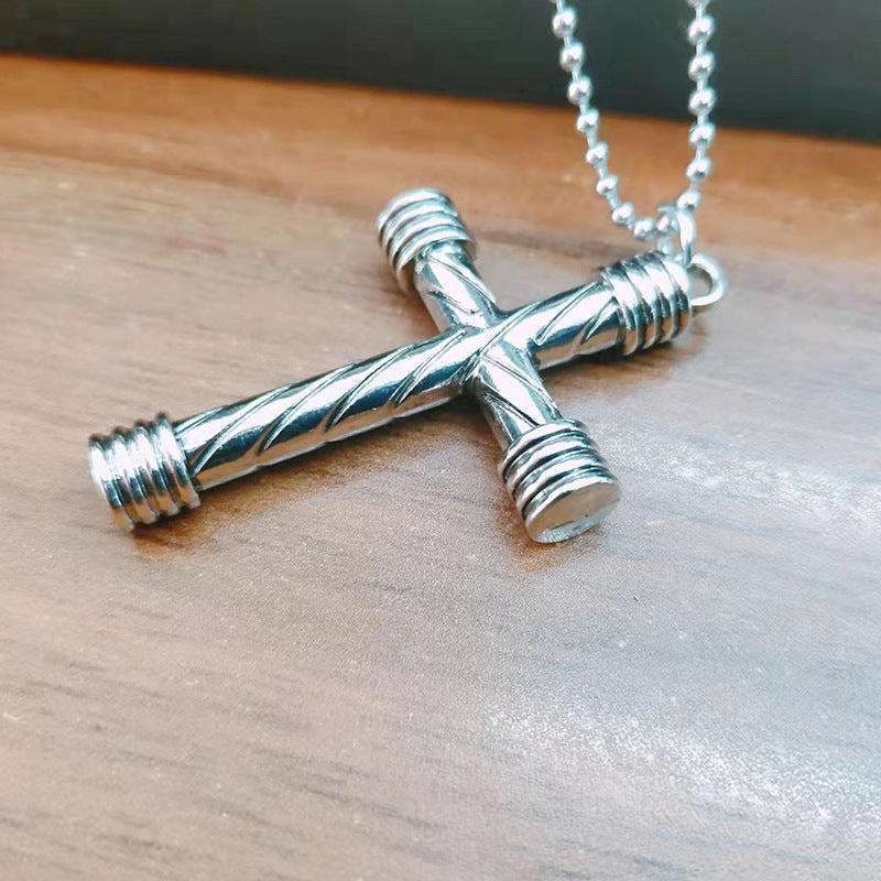 Wholesale Titanium Steel Cross Necklace