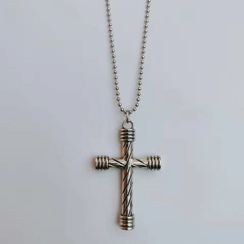 Wholesale Titanium Steel Cross Necklace