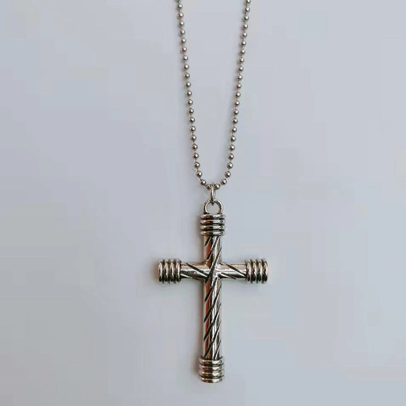 Wholesale Titanium Steel Cross Necklace