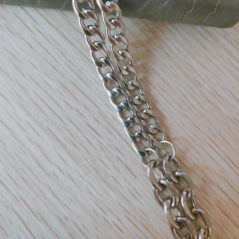 Wholesale Titanium Steel Cross Pendant Necklace