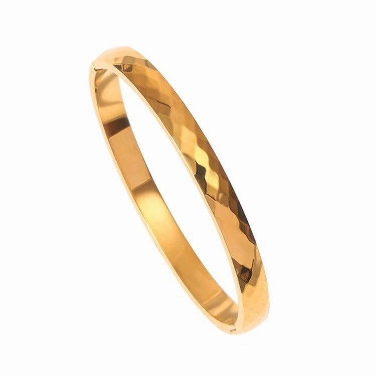 Wholesale Titanium Steel Diamond Buckle Bracelet