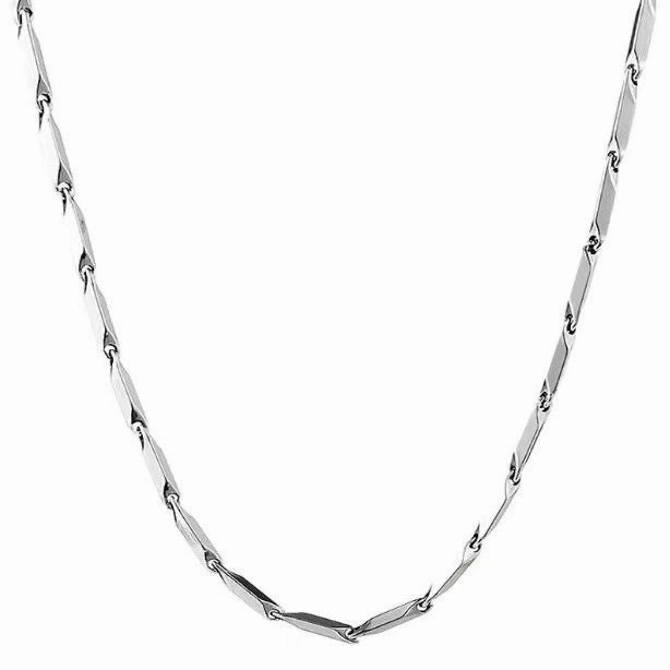 Wholesale Titanium steel diamond chain melon seed chain