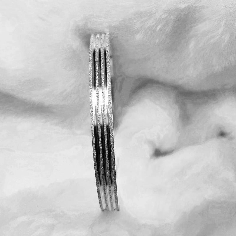 Wholesale titanium steel gold stripe bracelet