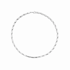 Wholesale Titanium Steel Melon Seed Chain Stainless Steel Necklaces