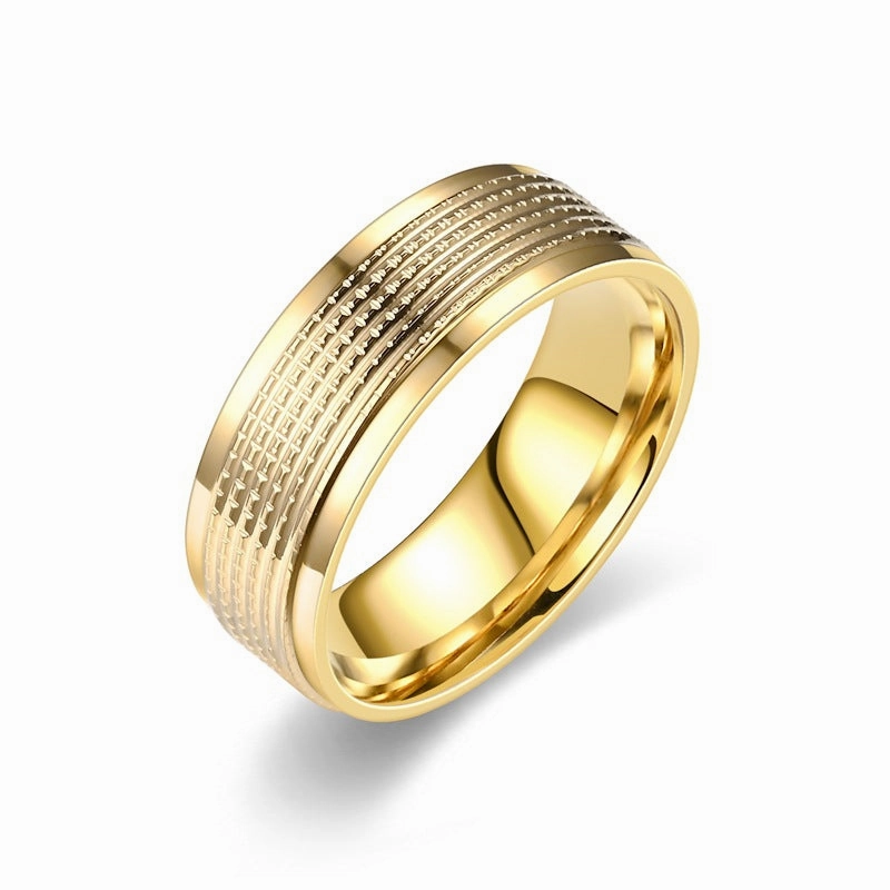Wholesale Titanium Steel Men's Ring