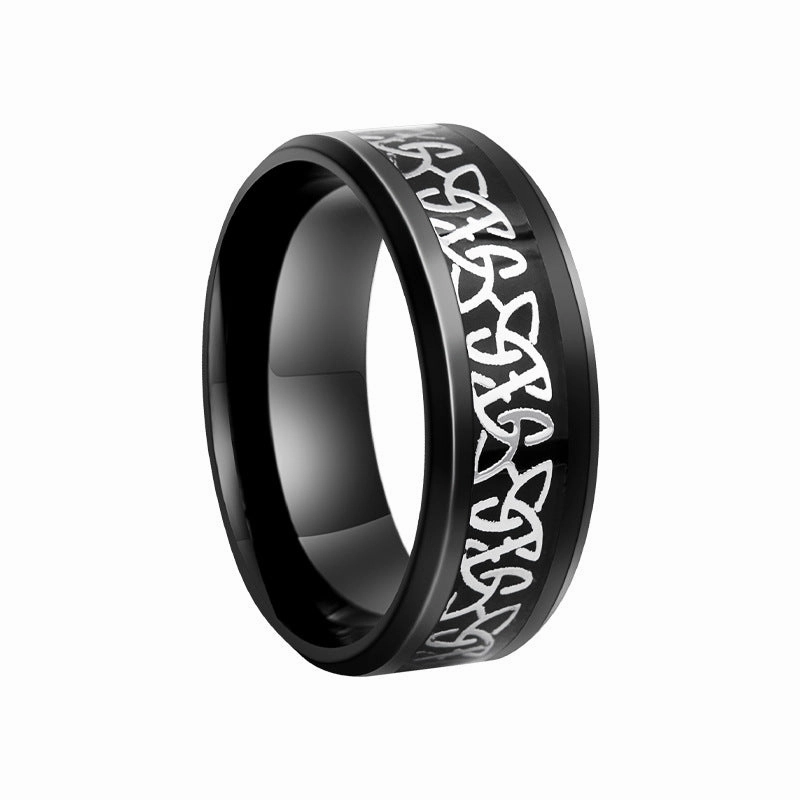 Wholesale Titanium Steel Men's Ring