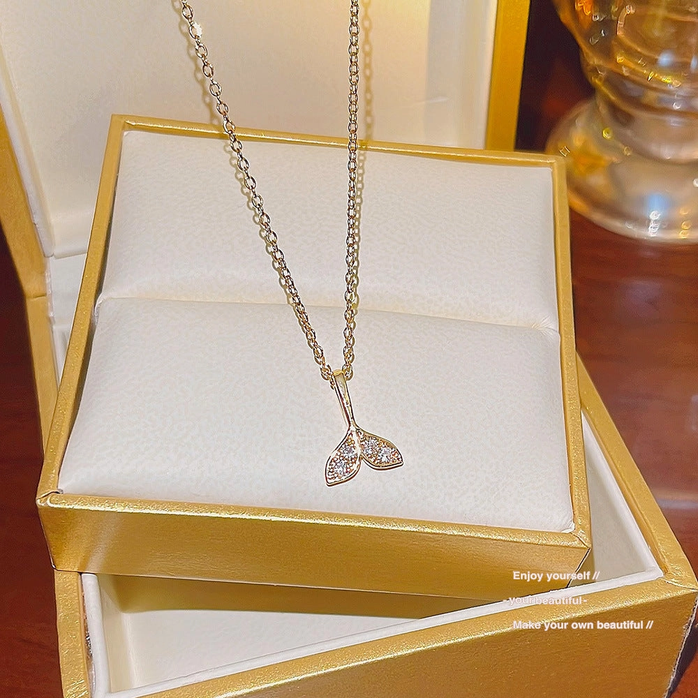 Wholesale Titanium Steel Necklace Clavicle Chain