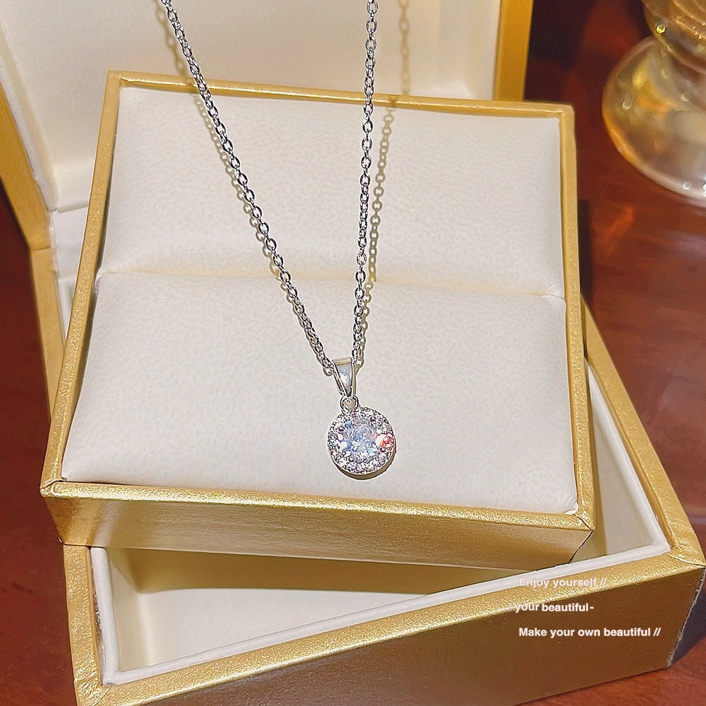 Wholesale Titanium Steel Necklace Clavicle Chain