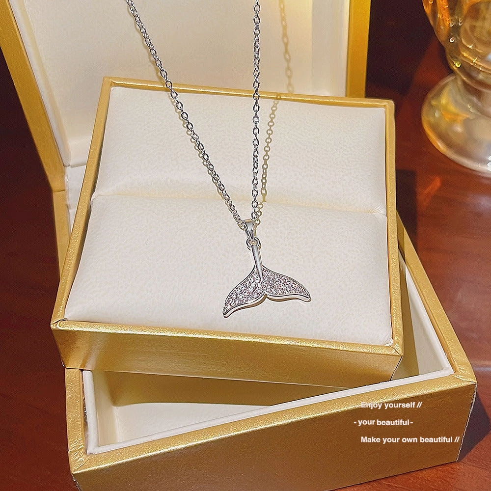 Wholesale Titanium Steel Necklace Clavicle Chain