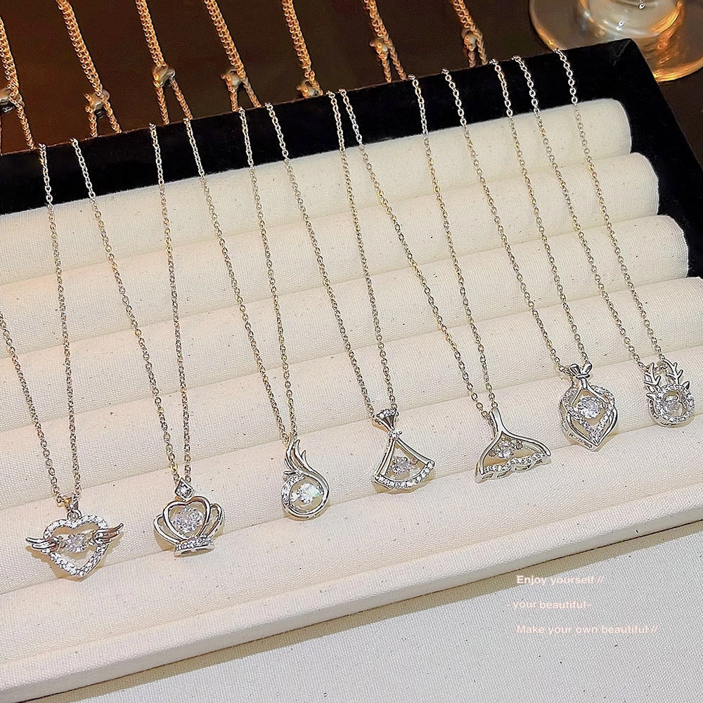 Wholesale Titanium Steel Necklace Clavicle Chain