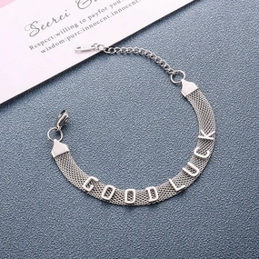 Wholesale Titanium Steel Non-fading Bracelet